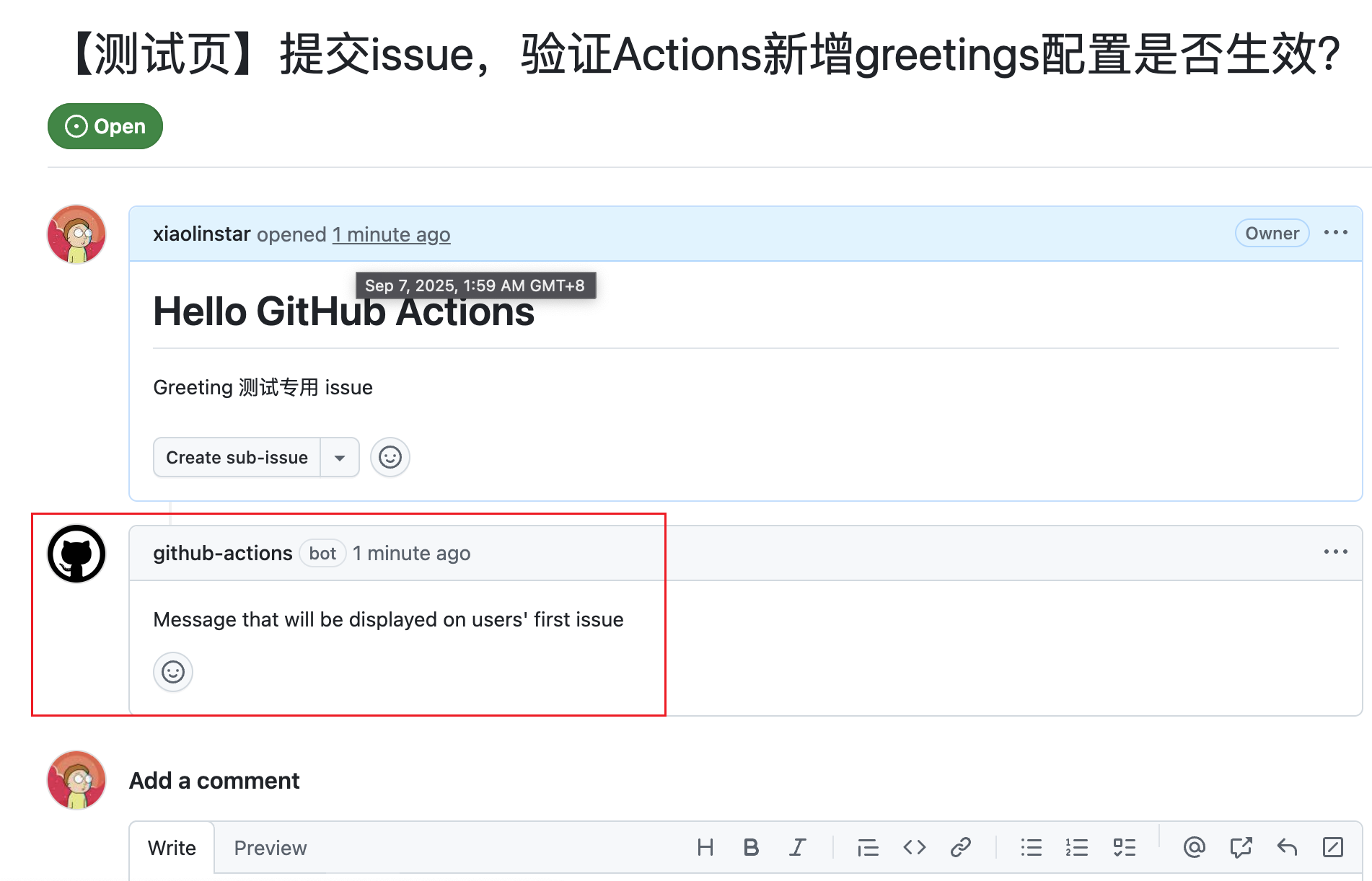 github-actions-bot
